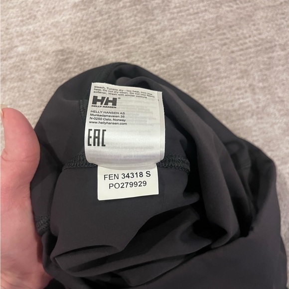 Helly Hansen Women's HP Leggings Color: 980 EBONY - Picture 7 of 8